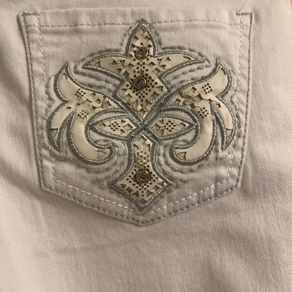 Hydraulic white denim - Picture 5 of 8